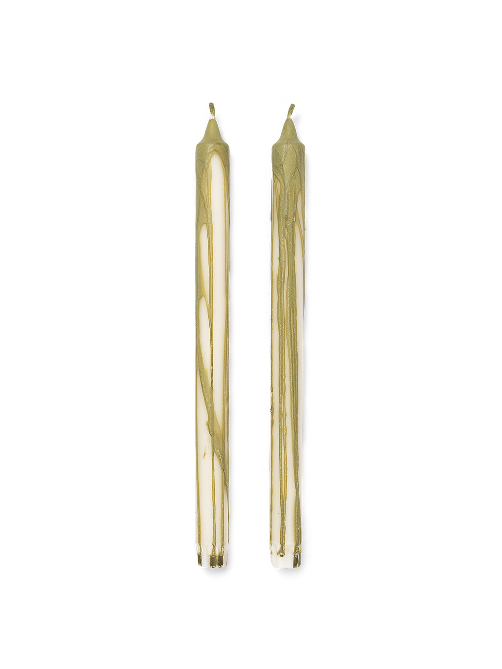 Dryp stearinlys | 2 pakning