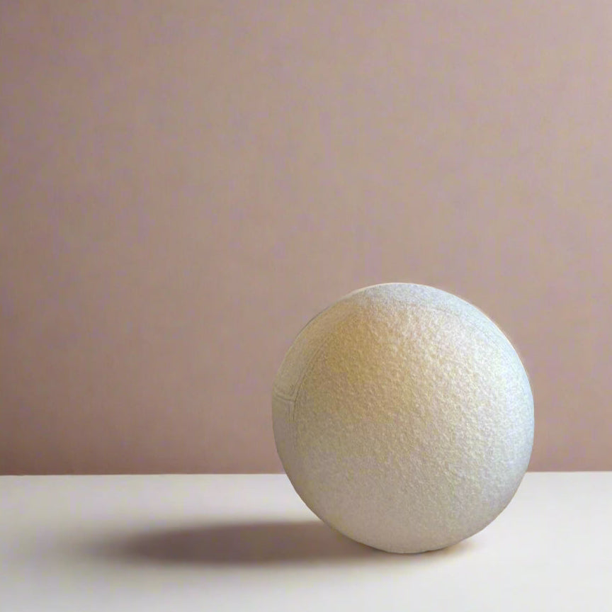 Klot pute | Kremfarget