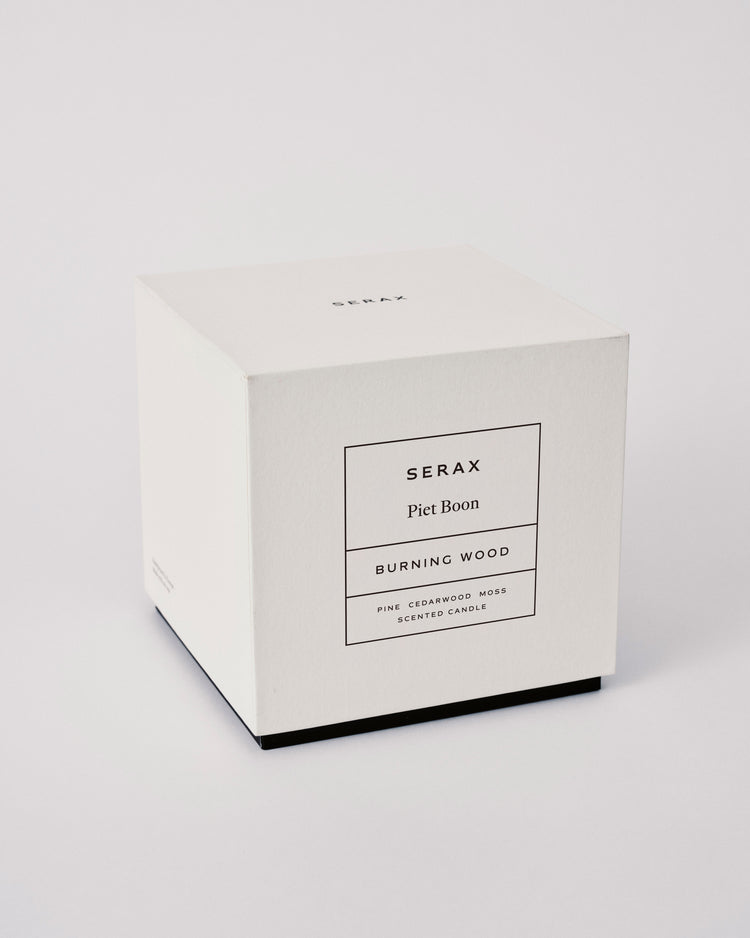 Serax candle box on a white background