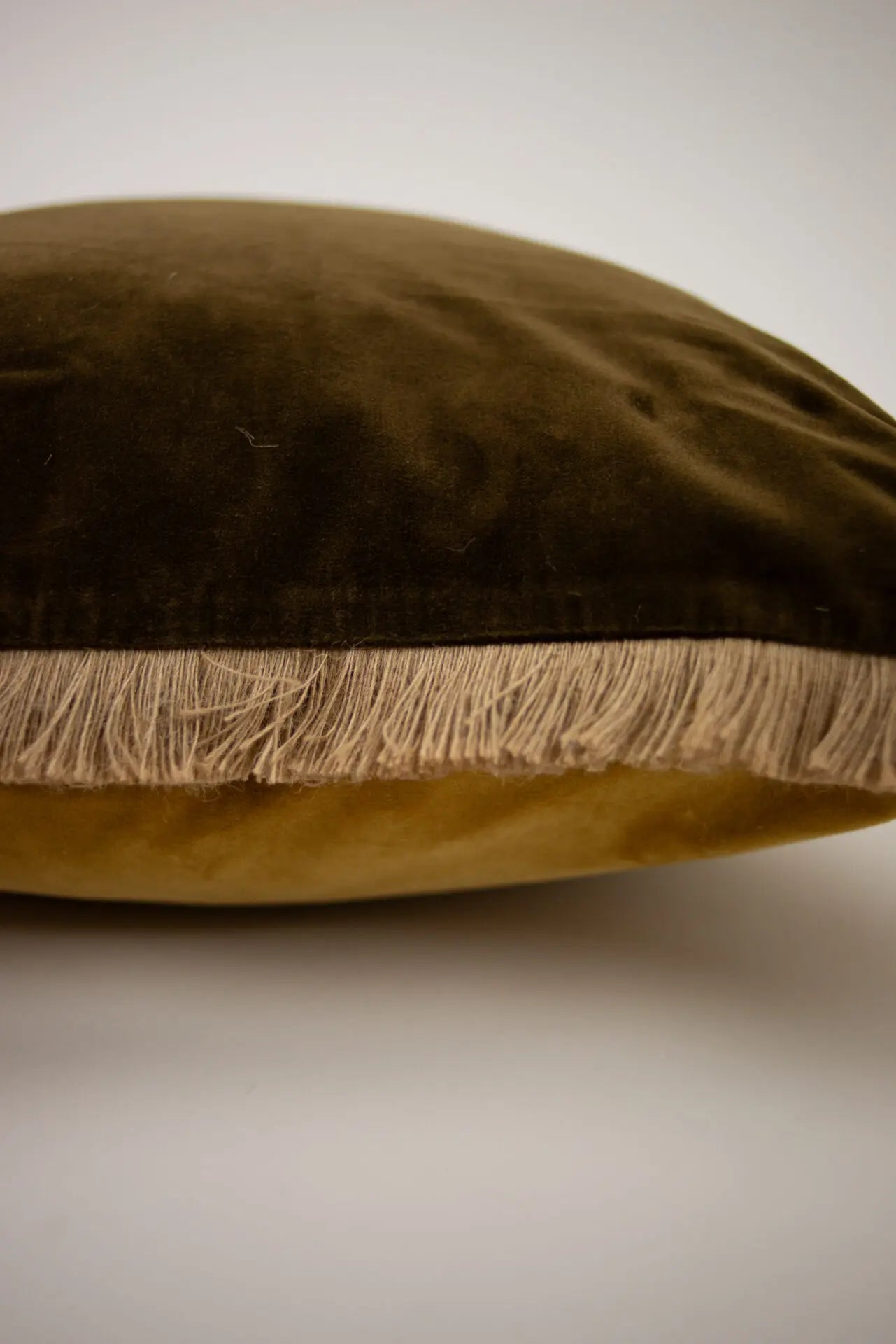 JULIE putetrekk | Oliven - Lys gul