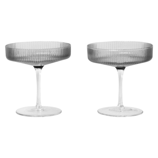 Ripple Champagneglass | sett med 2